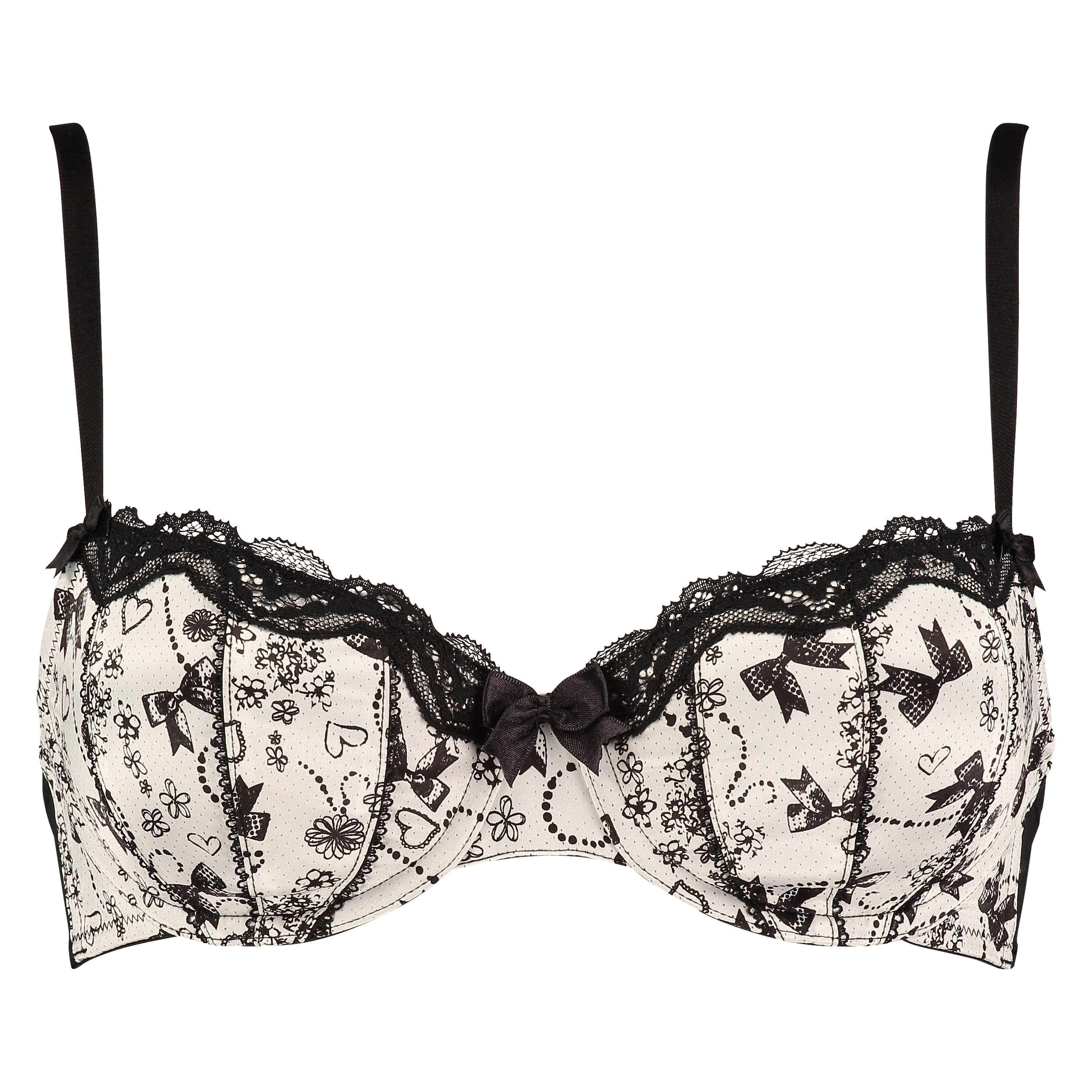 Padded underwired bra Maddy, Biały, main
