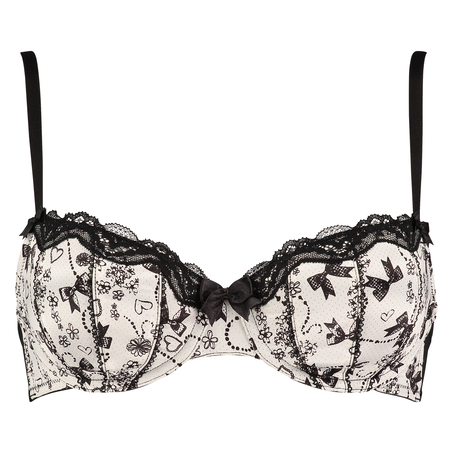 Padded underwired bra Maddy, Biały