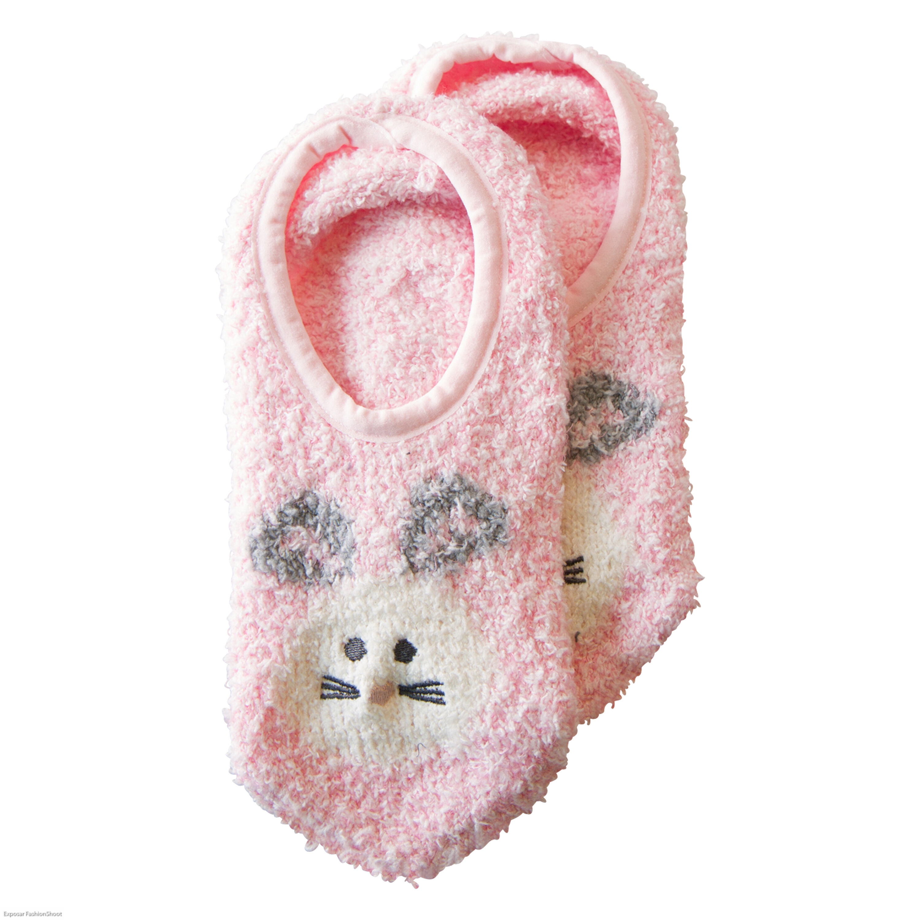 Slipper socks Animal, R&oacute;żowy