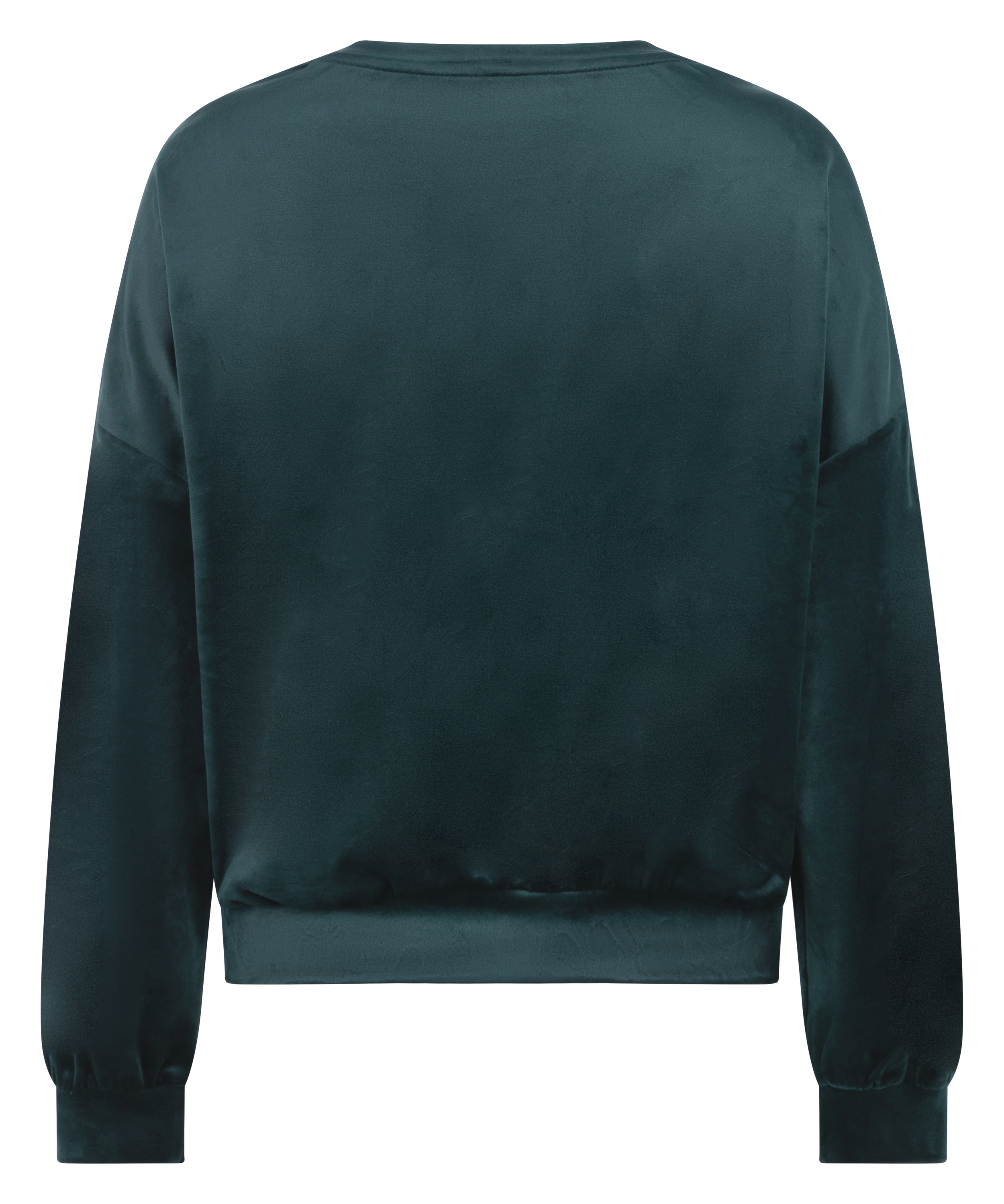 Welurowy top, Zielony, main