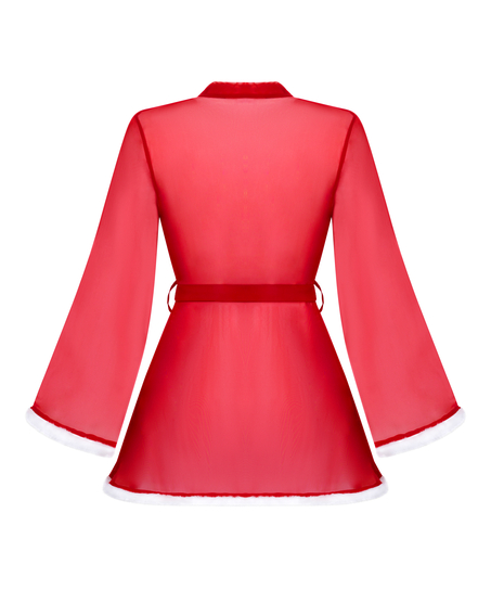 Kimono Mesh Santa, Czerwony