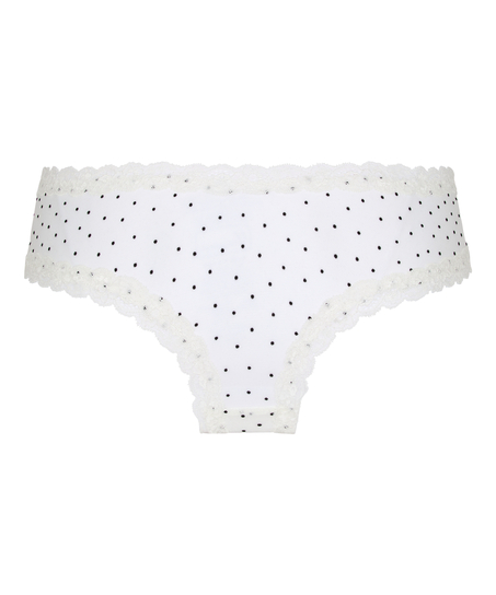 Brazyliany V-shape Mesh, Biały