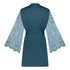 Satynowe kimono, Niebieski