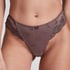 Diva thong, Brązowy