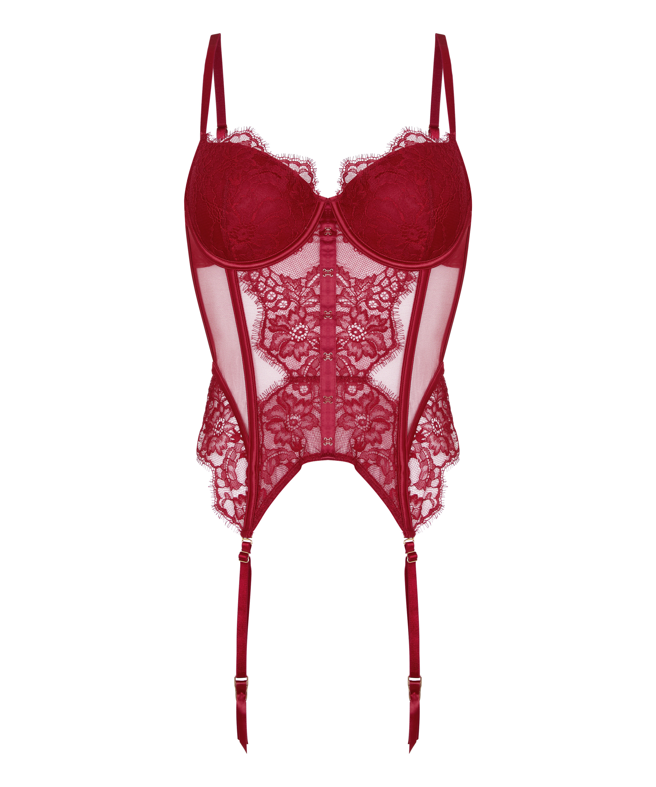 Bustier Cecilia, Czerwony, main