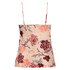 Satin Kiku cami top, R&oacute;żowy
