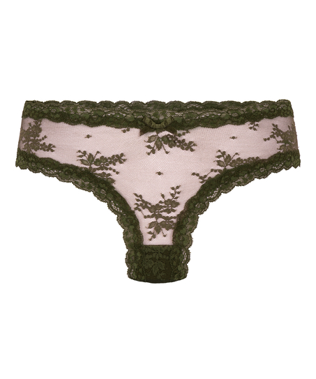 Brazyliany V-shape Mesh, Zielony