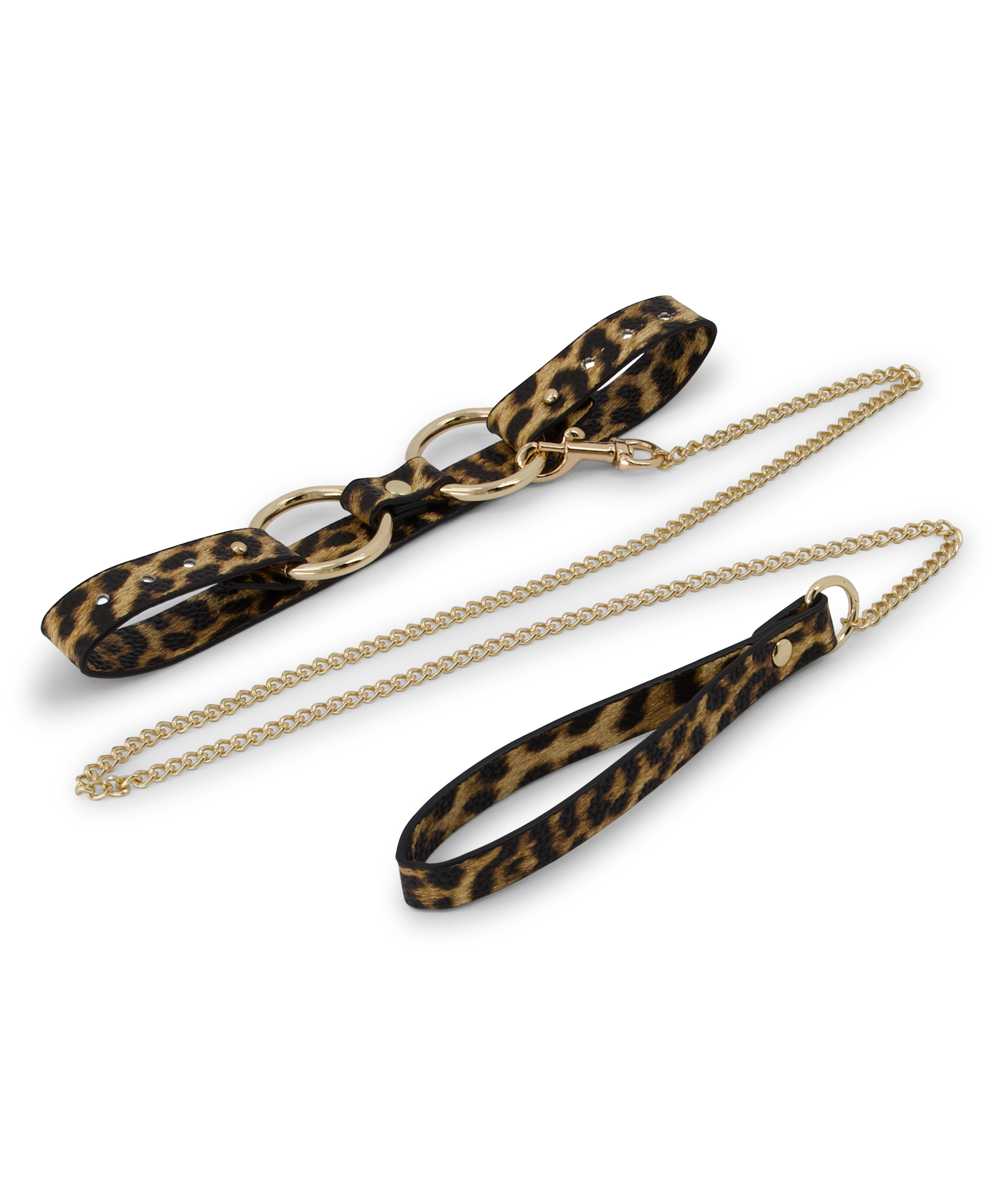 Private Choker Leash, Czarny, main