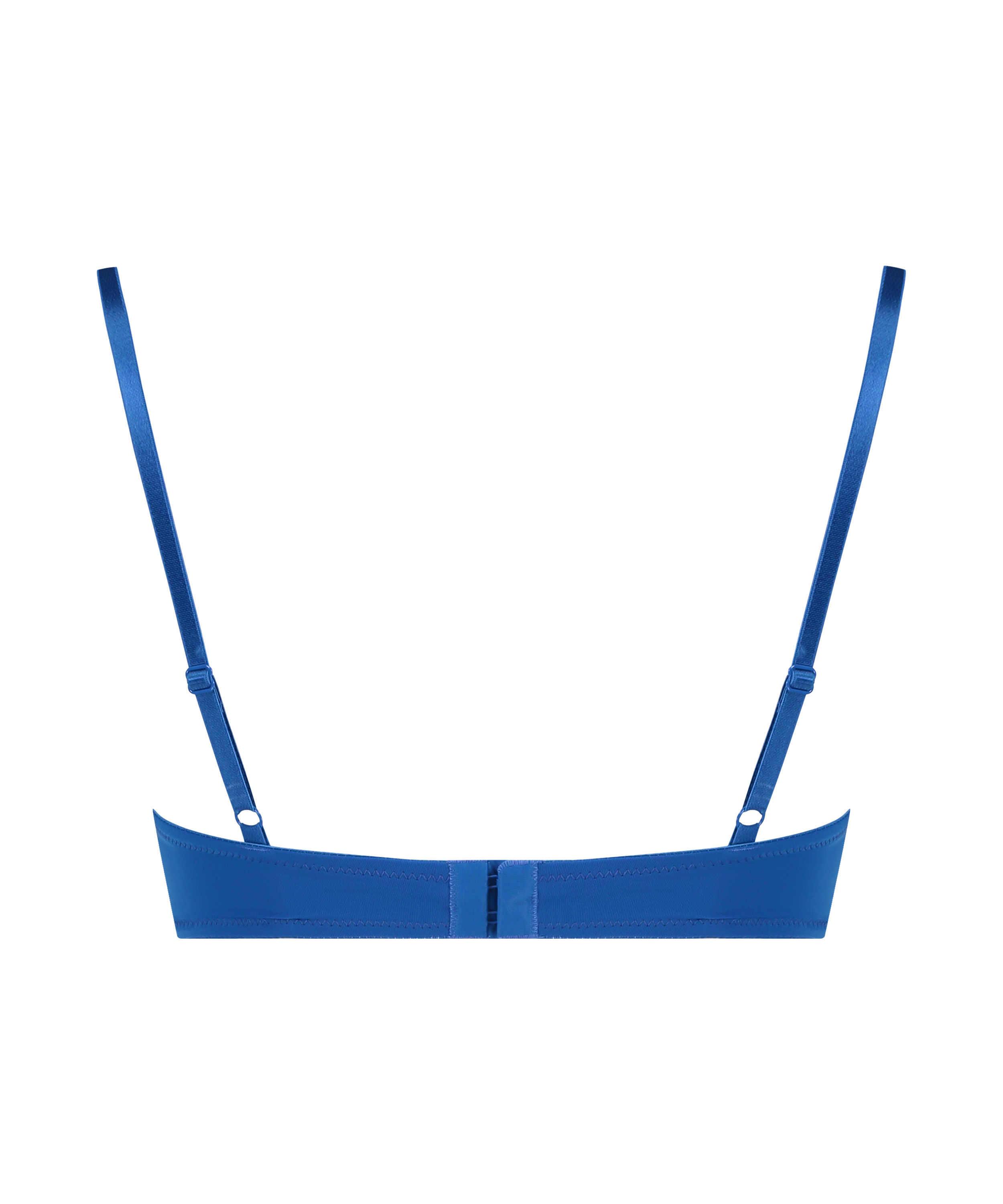 Biustonosz usztywniany z fiszbinami Plunge, Niebieski, main