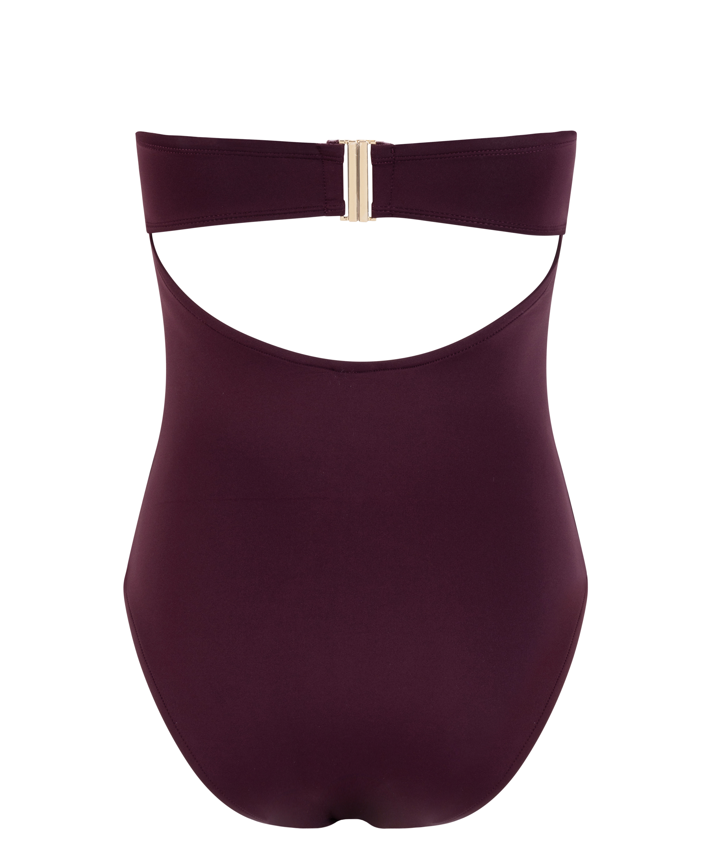 Neoprenowy str&oacute;j kąpielowy Bandeau, Fioletowy, main