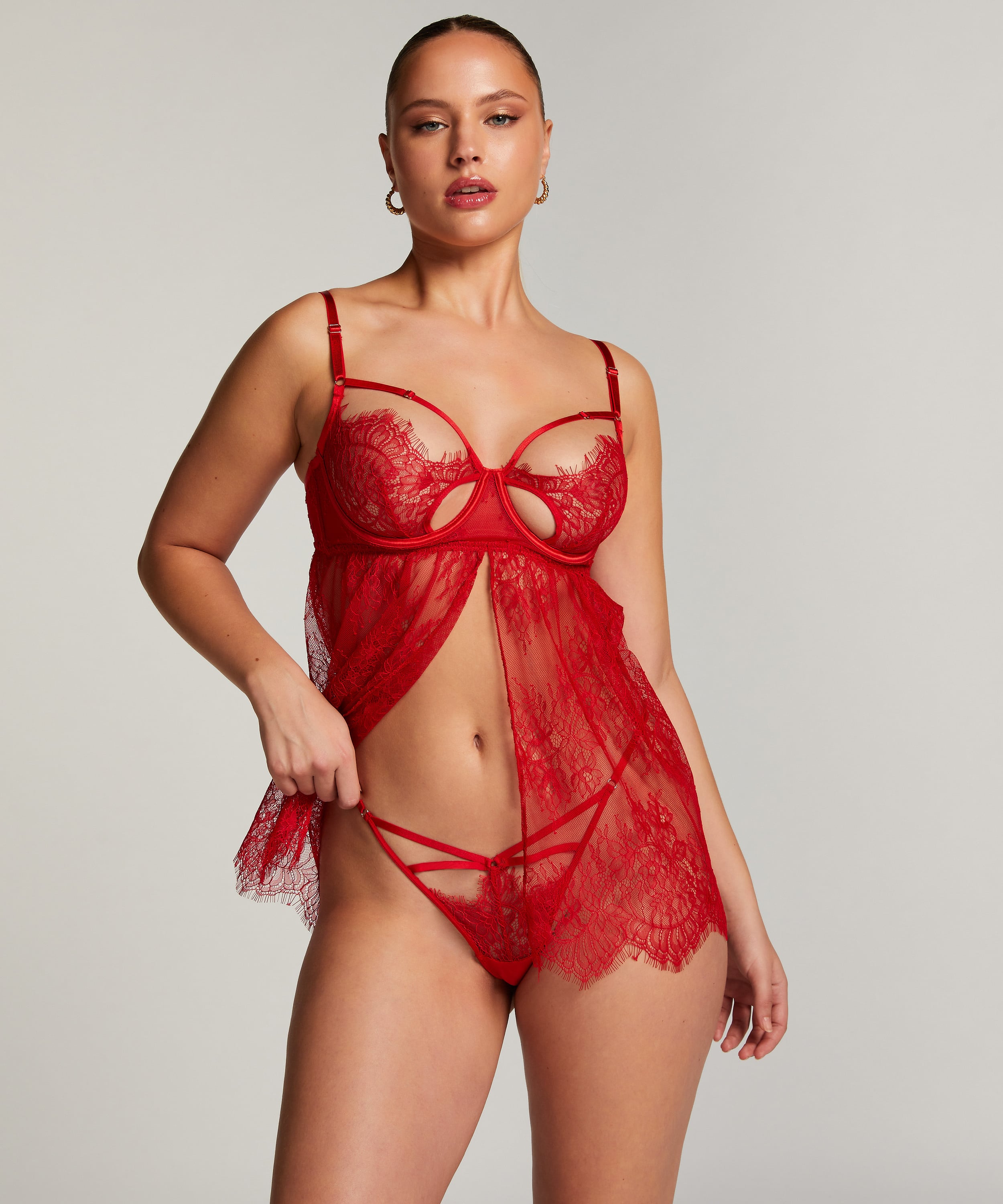 Babydoll Romance, Czerwony, main