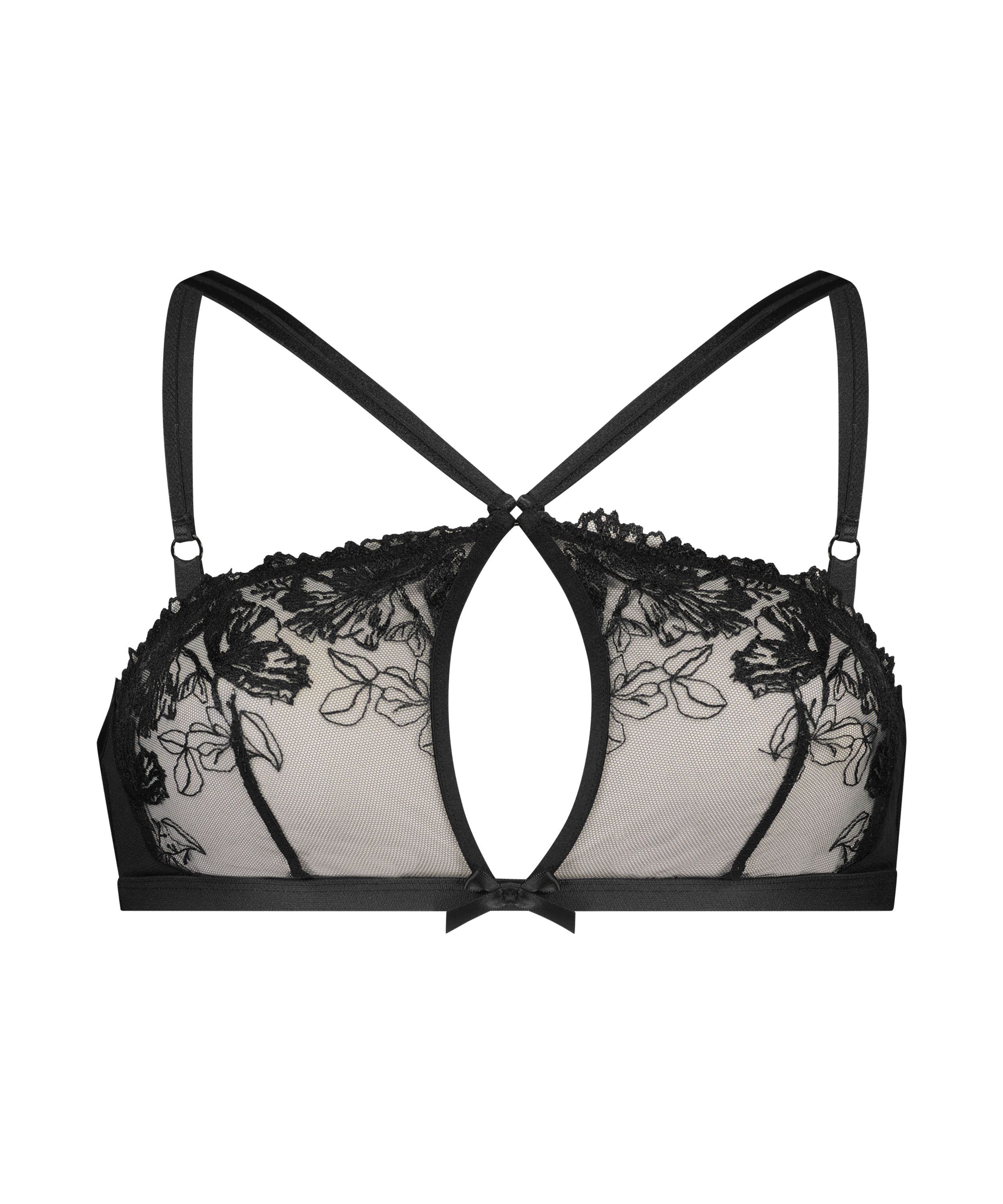 Biustonosz bralette Michayla, Czarny, main