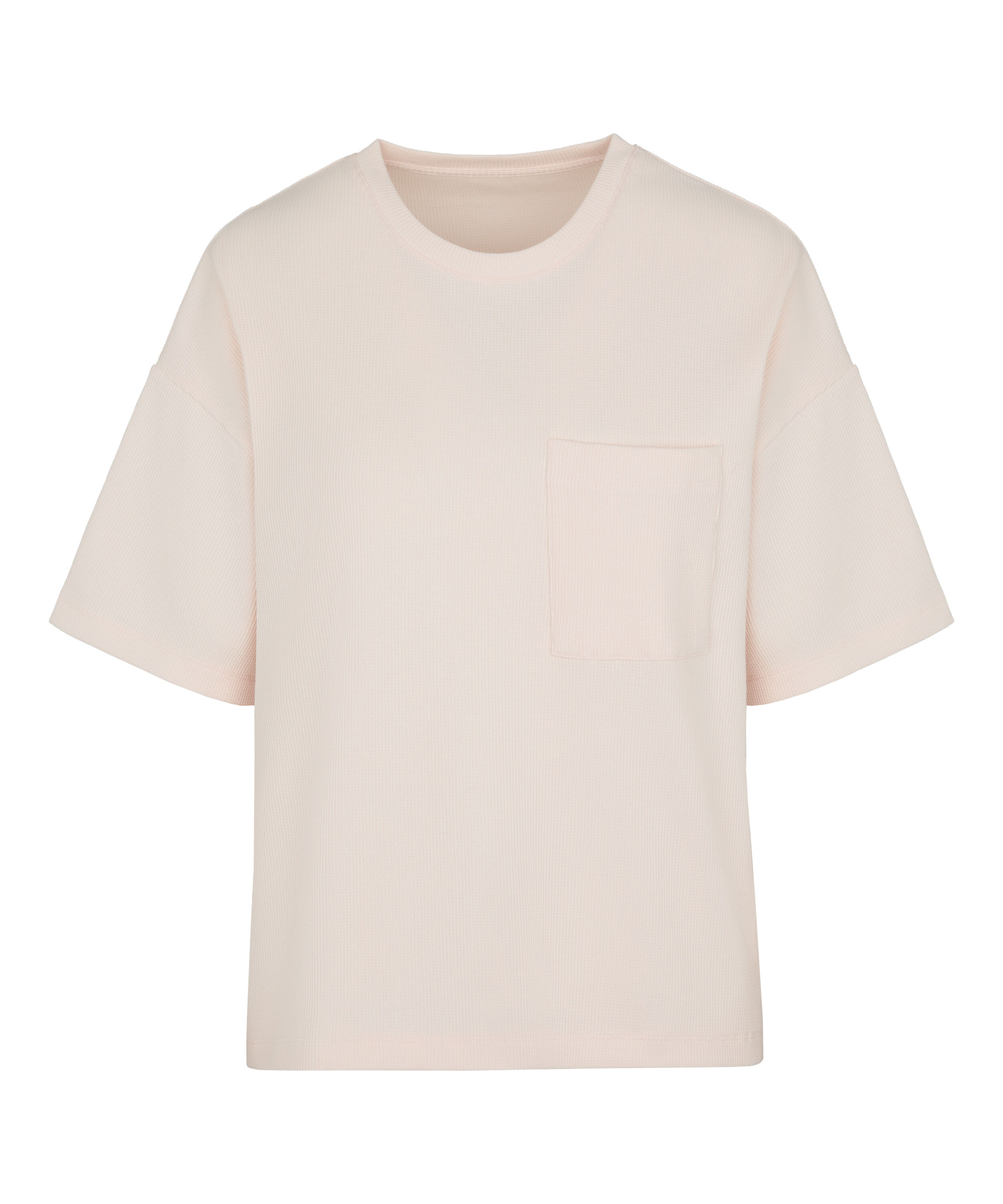 Pyjama Top Waffle, R&oacute;żowy