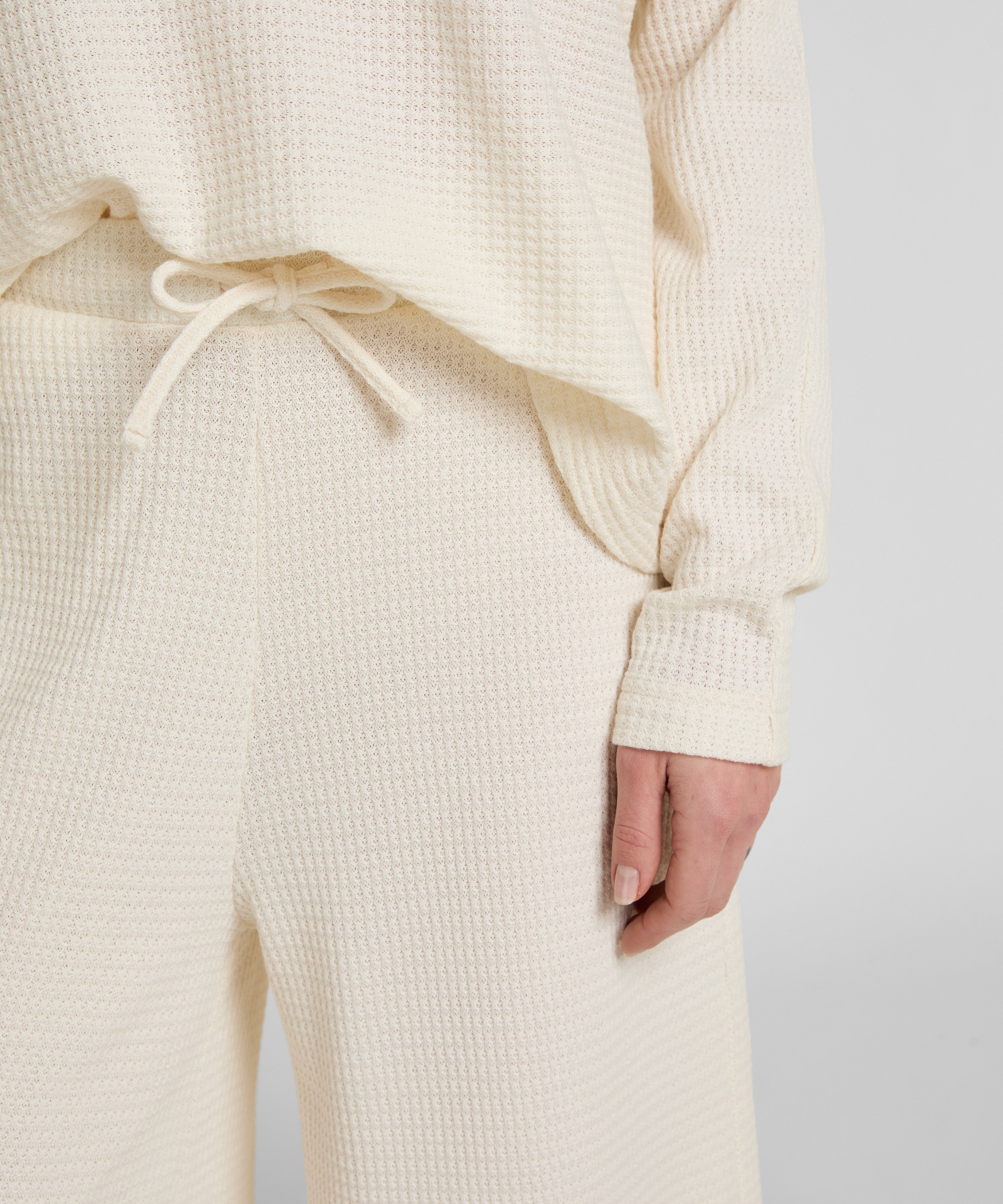 Spodnie Waffle Tracey, Biały, main