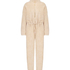Onesie fleece, Beżowy