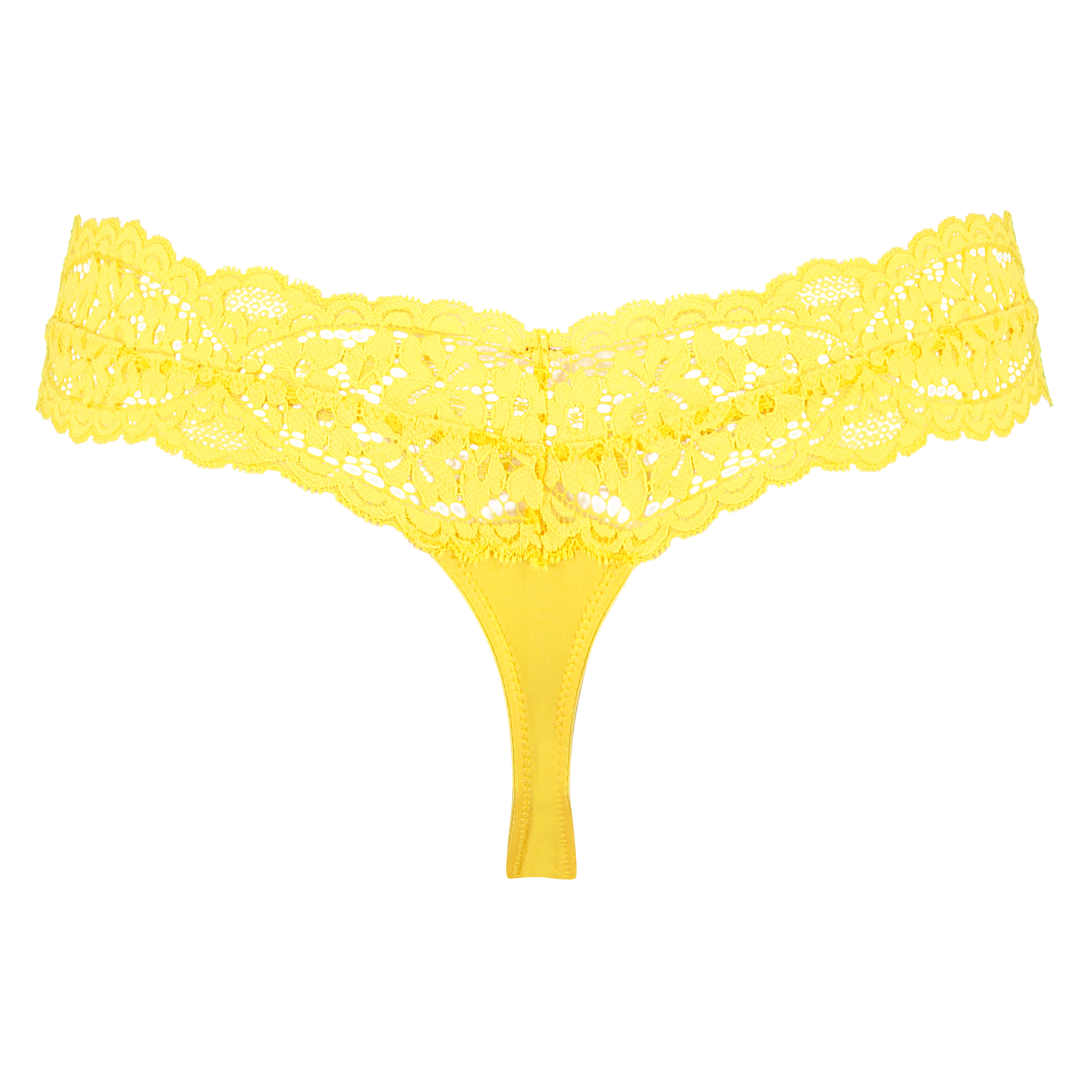 Rose Extra Low Rise Thong, Ż&oacute;łty, main