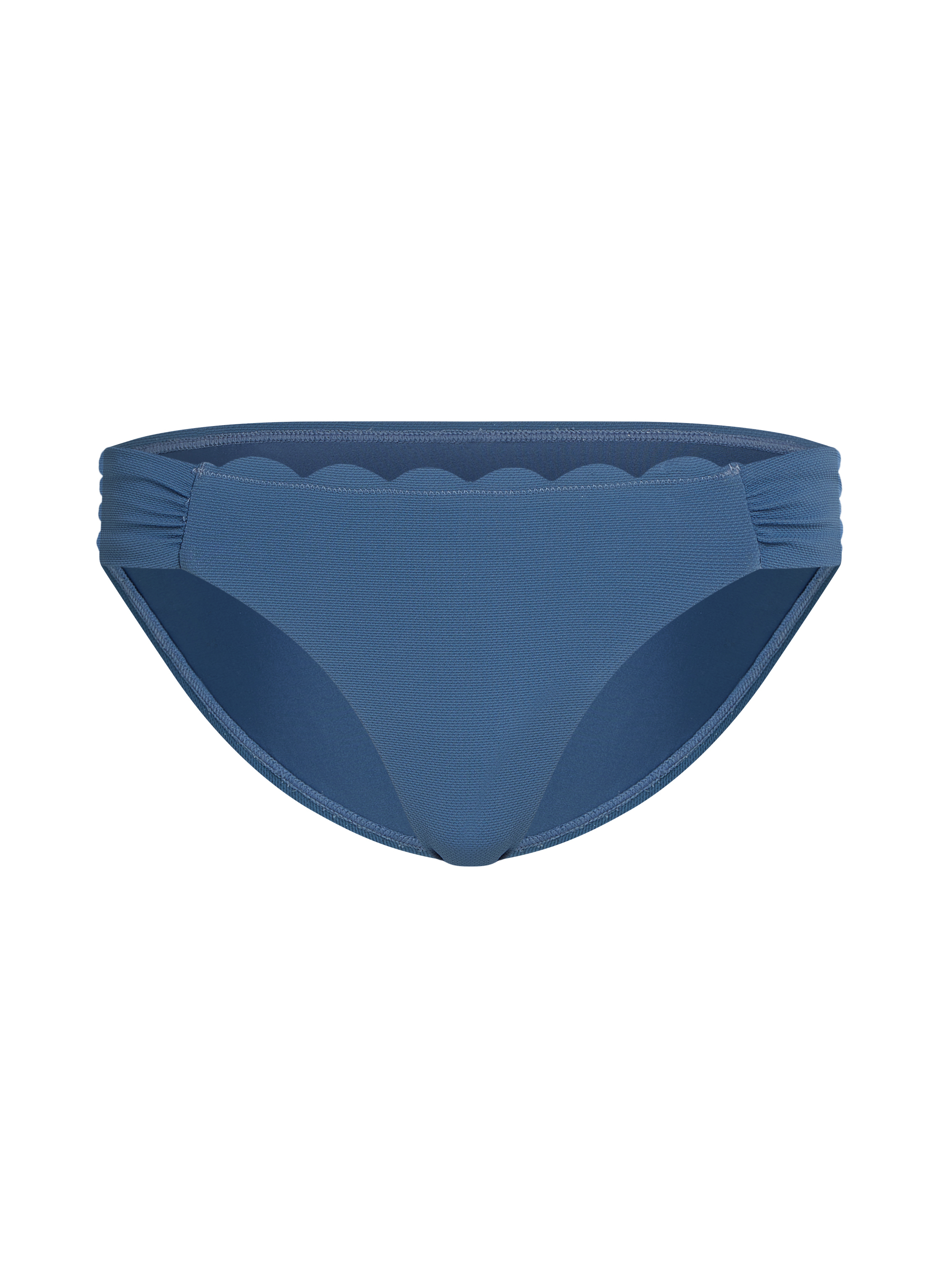 Figi bikini Scallop, Niebieski, main