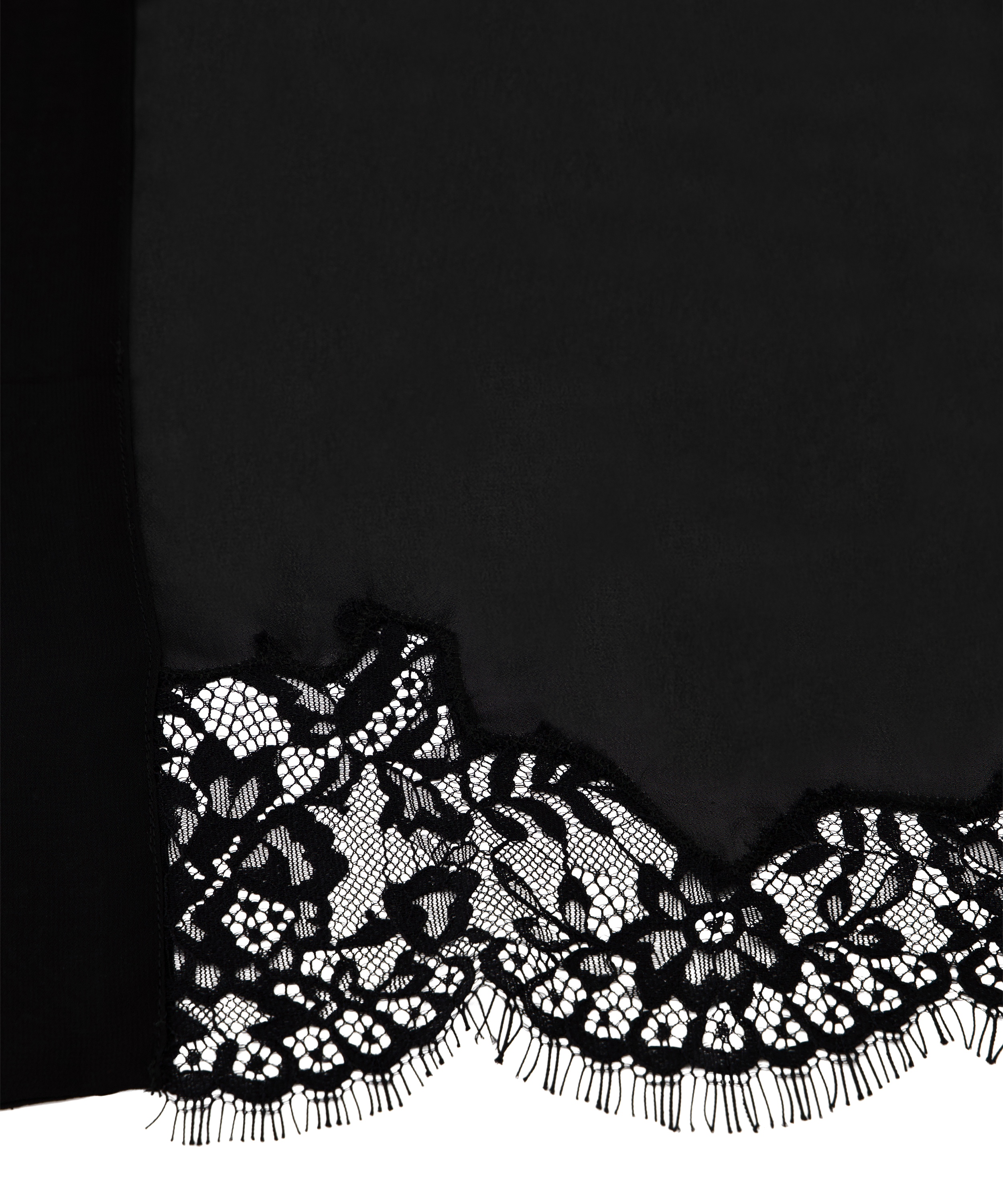 Satynowe kimono, Czarny, main