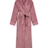 Miękki szlafrok polarowy, Fioletowy