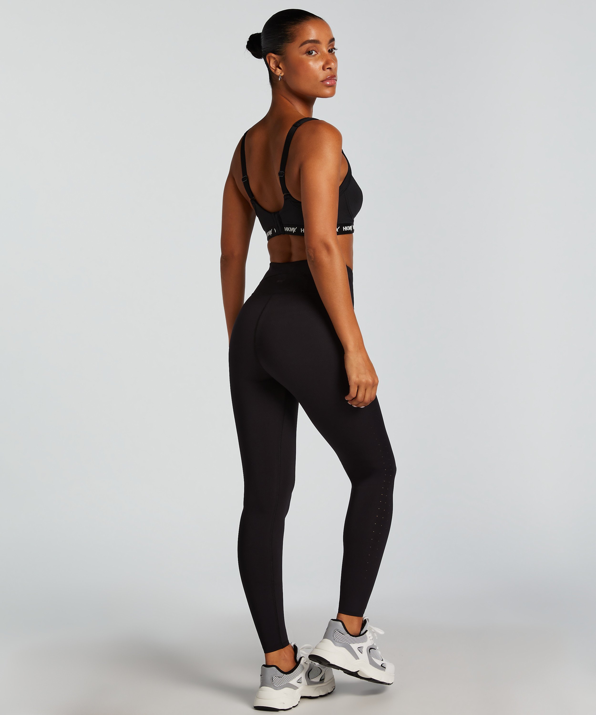 Biustonosz sportowy HKMX Elite Level 3, Czarny, main