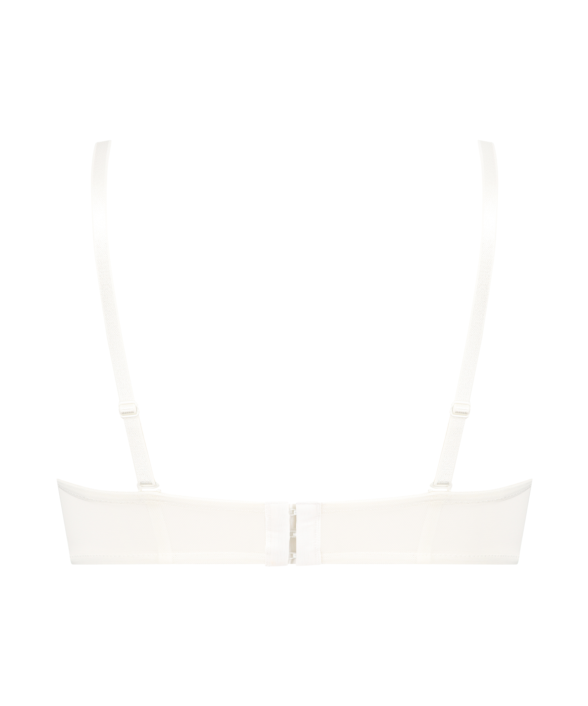 Usztywniony biustonosz z fiszbinami Leyla, Biały, main