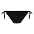 Stringi Bikini Luxe, Czarny