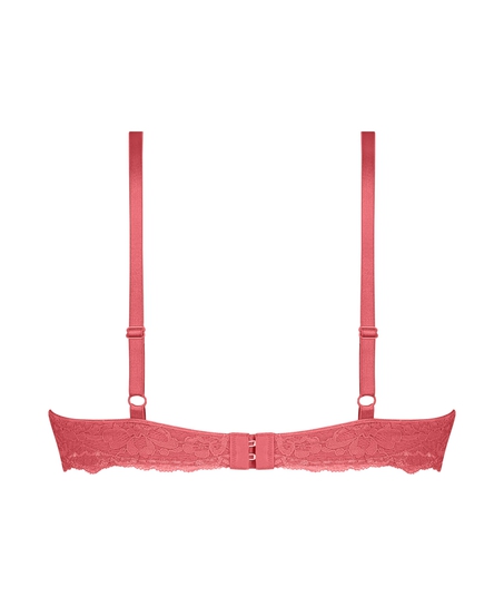 ﻿Biustonosz usztywniany z fiszbinami Marine, Czerwony