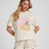 T-shirt z Nadrukiem, Biały