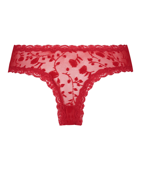 Brazyliany V-shape Mesh, Czerwony