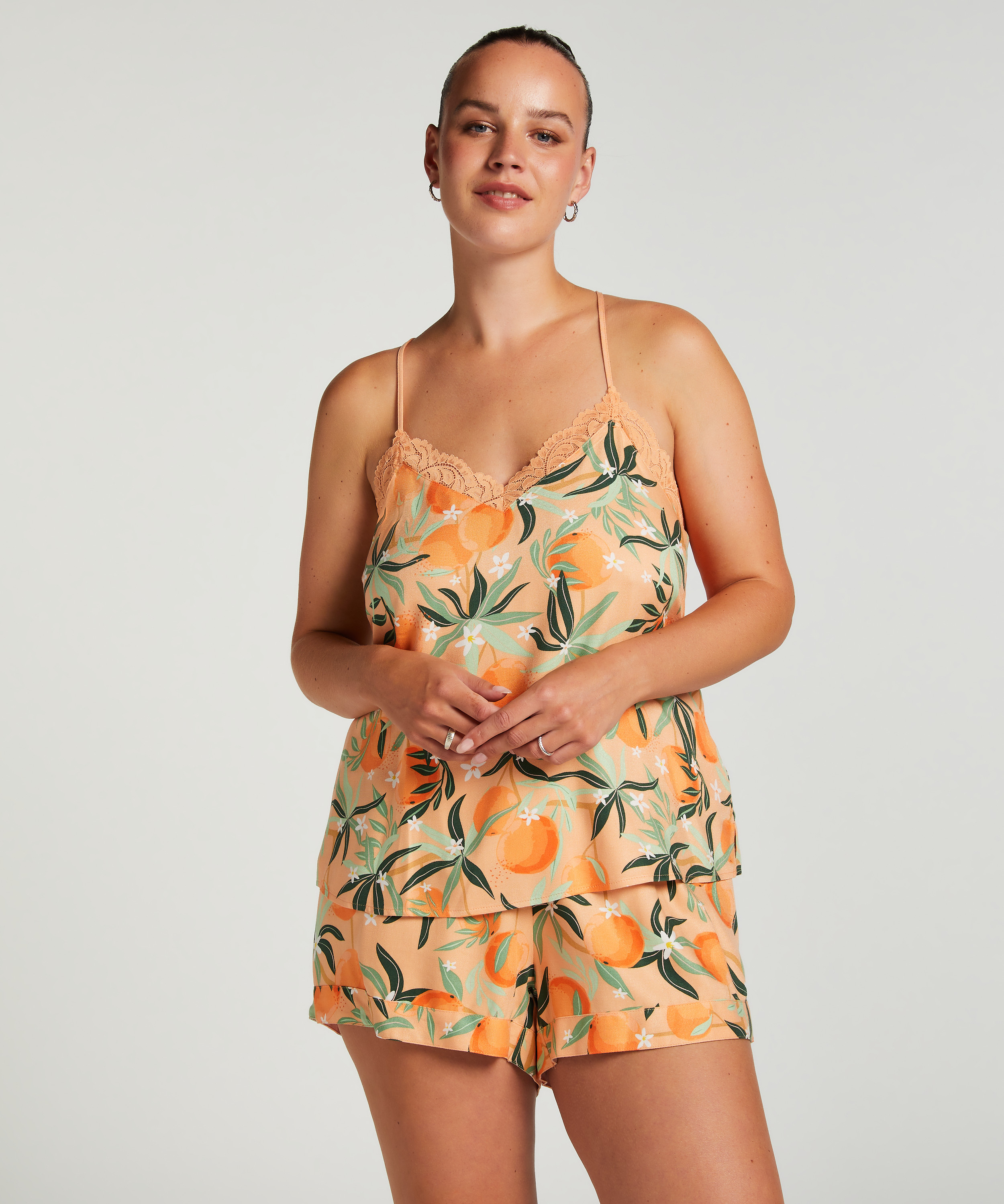 Koronkowa Kamizelka Z Tkanego Koronki, Różowy, main