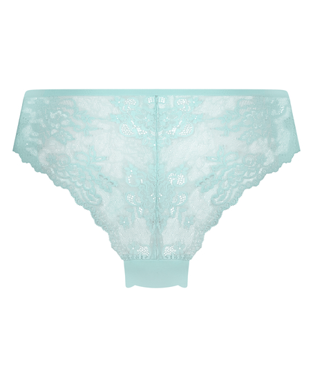Brazyliany Lace Back, Niebieski