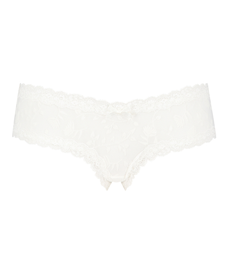 Brazyliany V-shape Mesh, Biały
