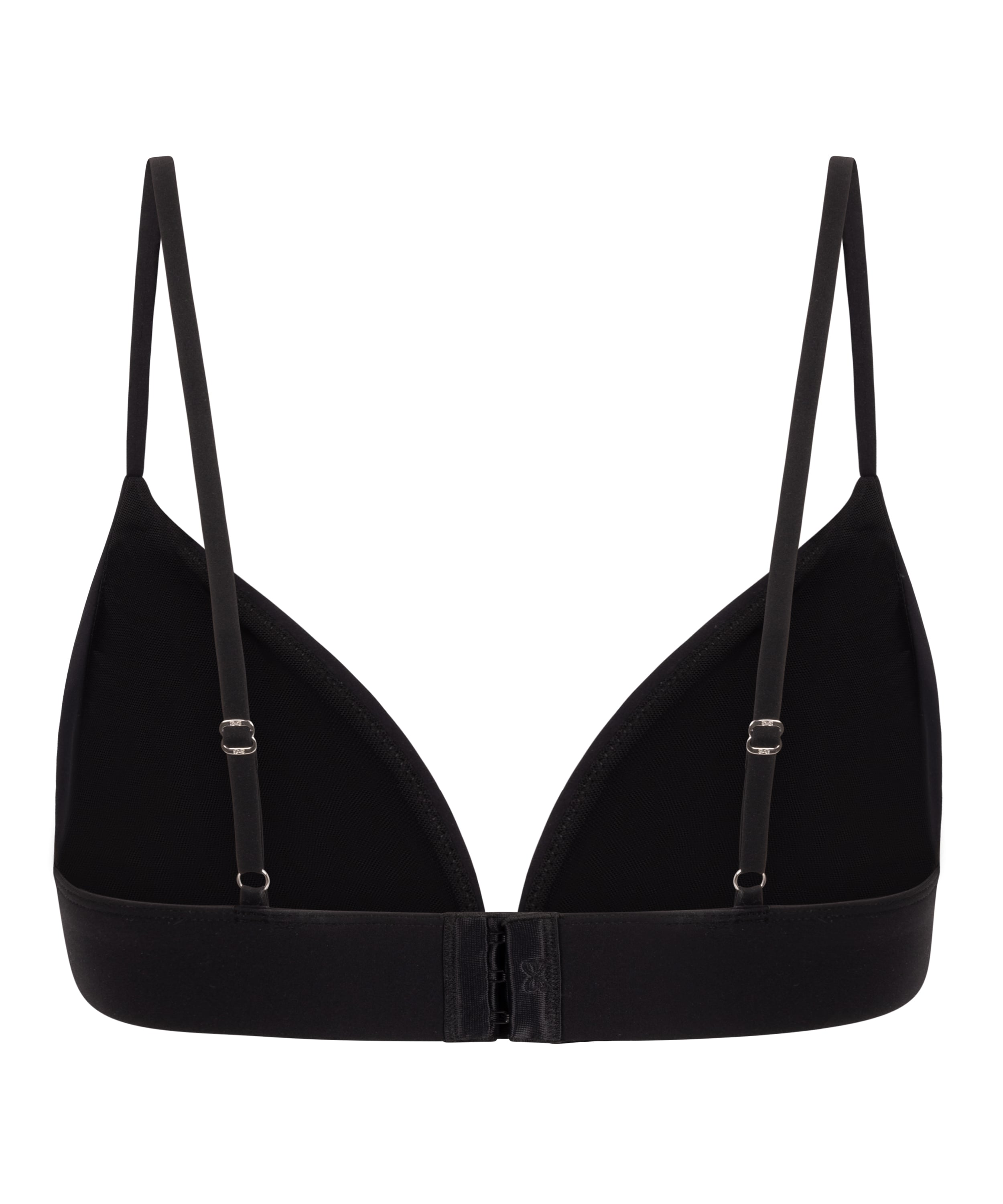 Tr&oacute;jkąt Bralette Smooth, Czarny, main