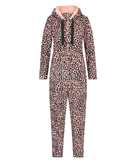Leopard Onesie, R&oacute;żowy
