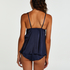 Babydoll Satin Mariah, Niebieski