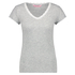 Top Rib V-Neck, Szary