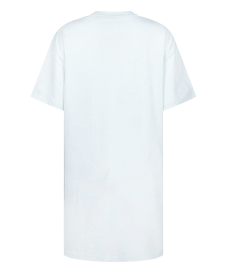 Koszula nocna, Niebieski