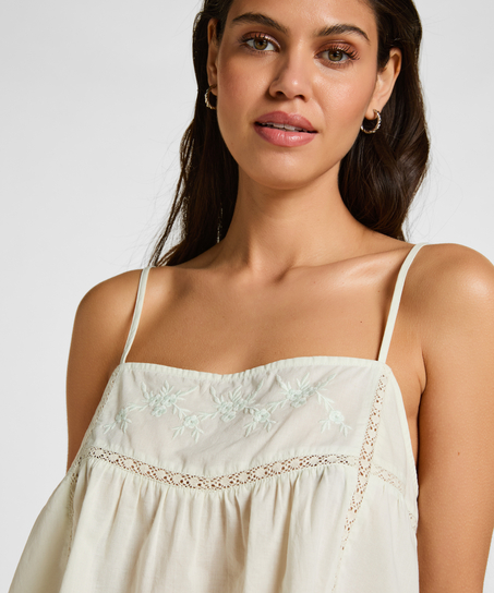 Koszulka Piżamowa Cami, Zielony