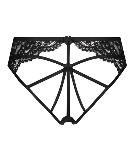 Brazyliany z otwartym krokiem Eve, Czarny