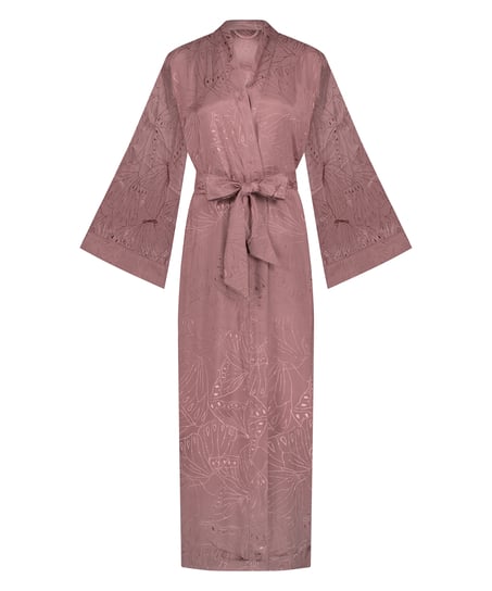 Długie kimono, R&oacute;żowy