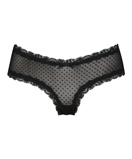 Brazyliany V-shape Mesh, Czarny