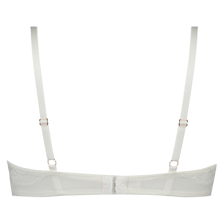 Christina Padded Underwired Bra, Biały