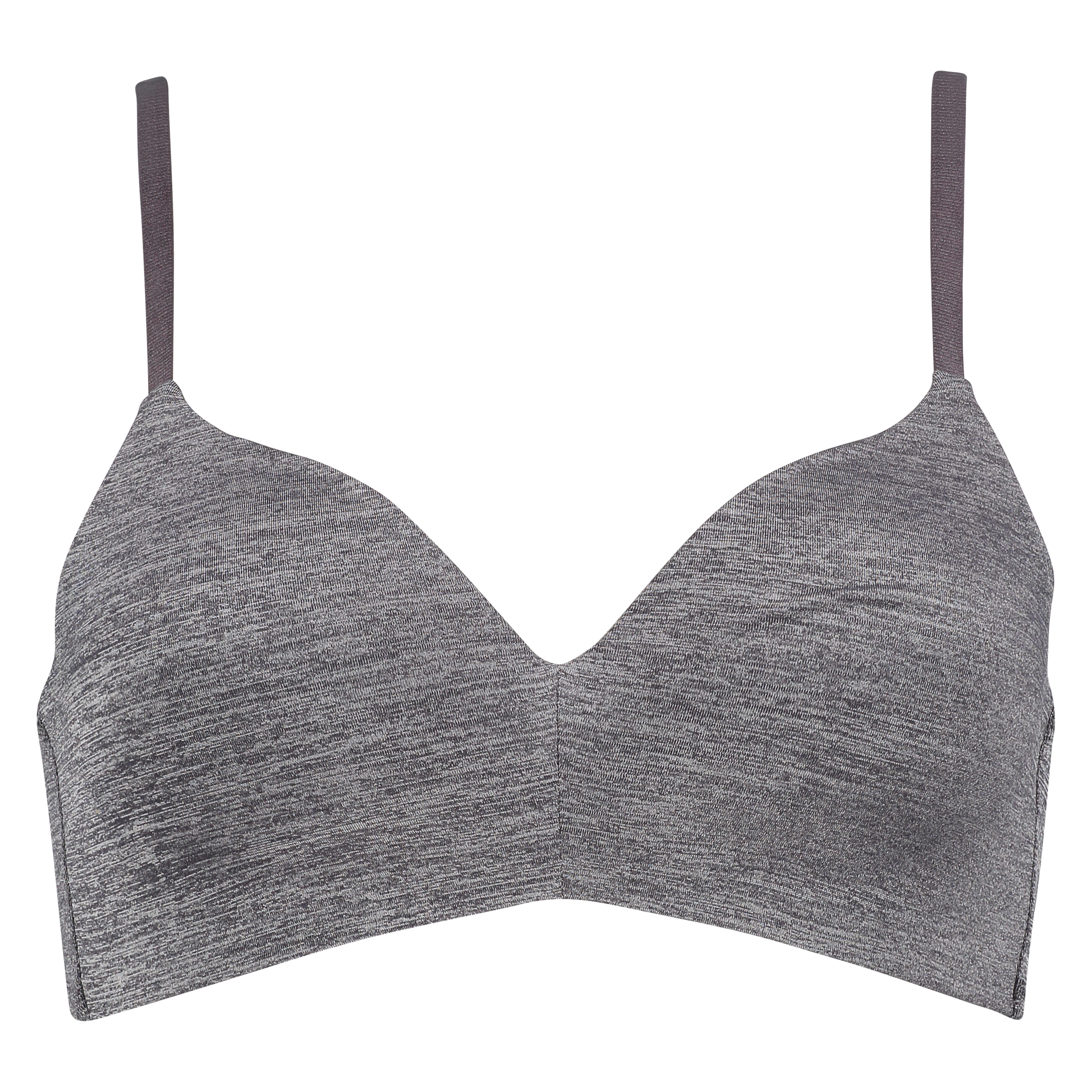 Padded non-wired bra Rebecca, Szary, main