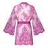Kimono z koronką Isabelle, Fioletowy