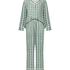 Twillowy zestaw piżamowy, Zielony