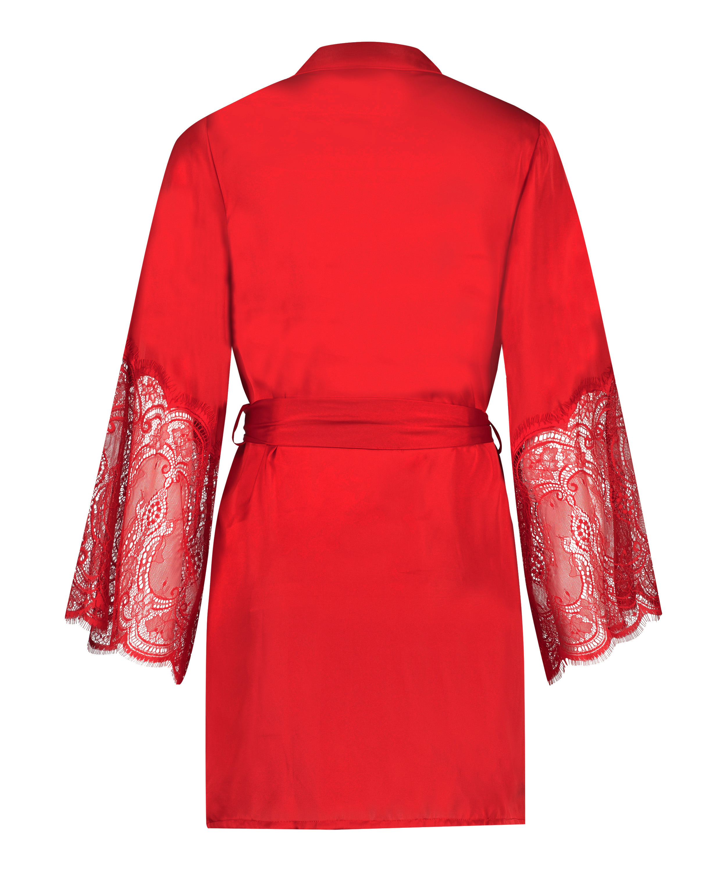 Satynowe kimono, Czerwony, main