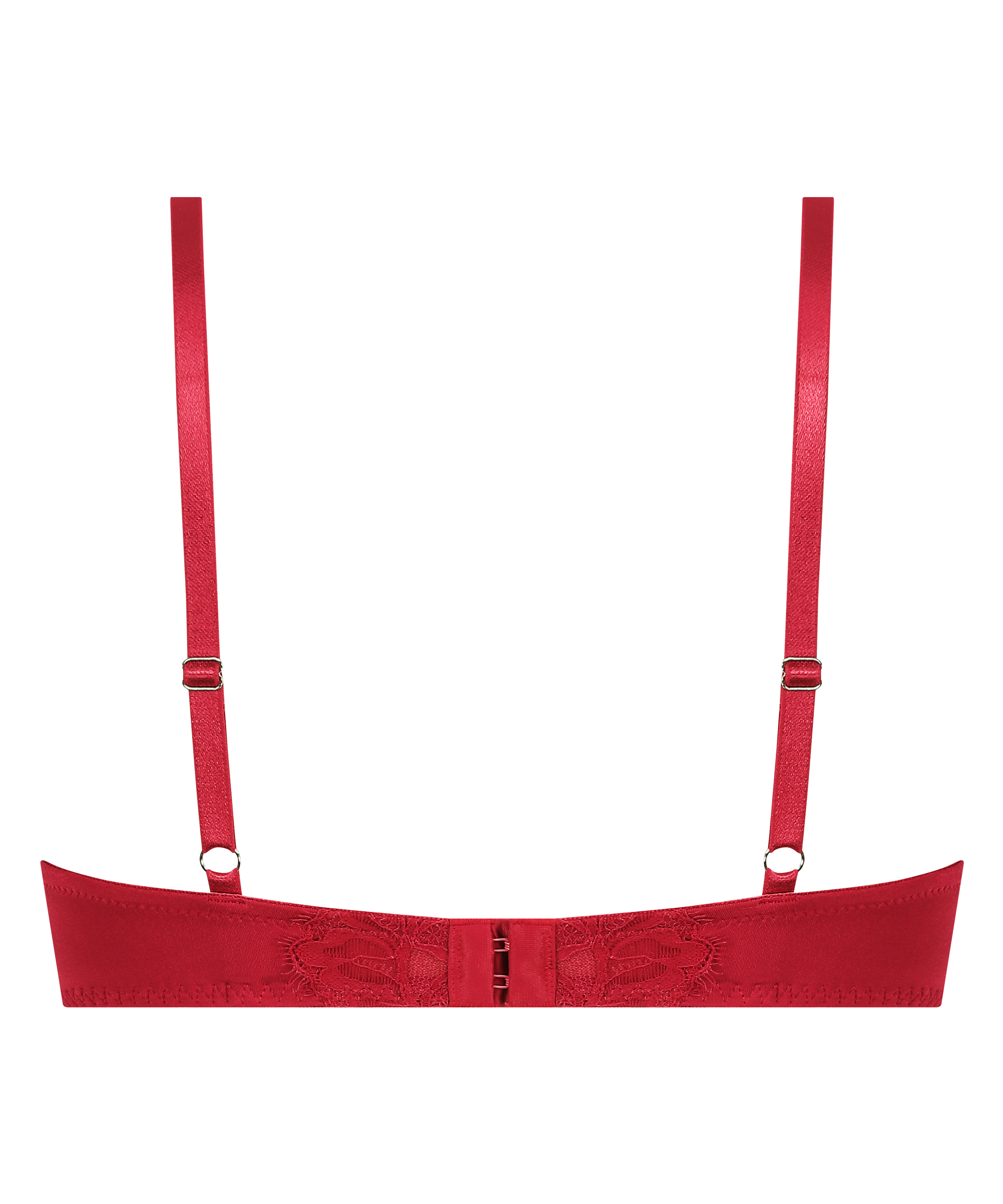 Biustonosz usztywniany z fiszbinami Charlotta, Czerwony, main