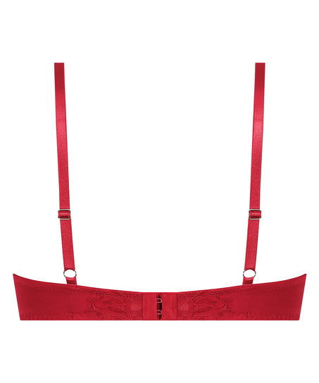 Biustonosz usztywniany z fiszbinami Charlotta, Czerwony