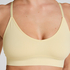 Tr&oacute;jkątny biustonosz bralette Dide, Ż&oacute;łty