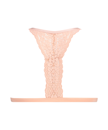 Braletka typu trójkąt Rose, Różowy